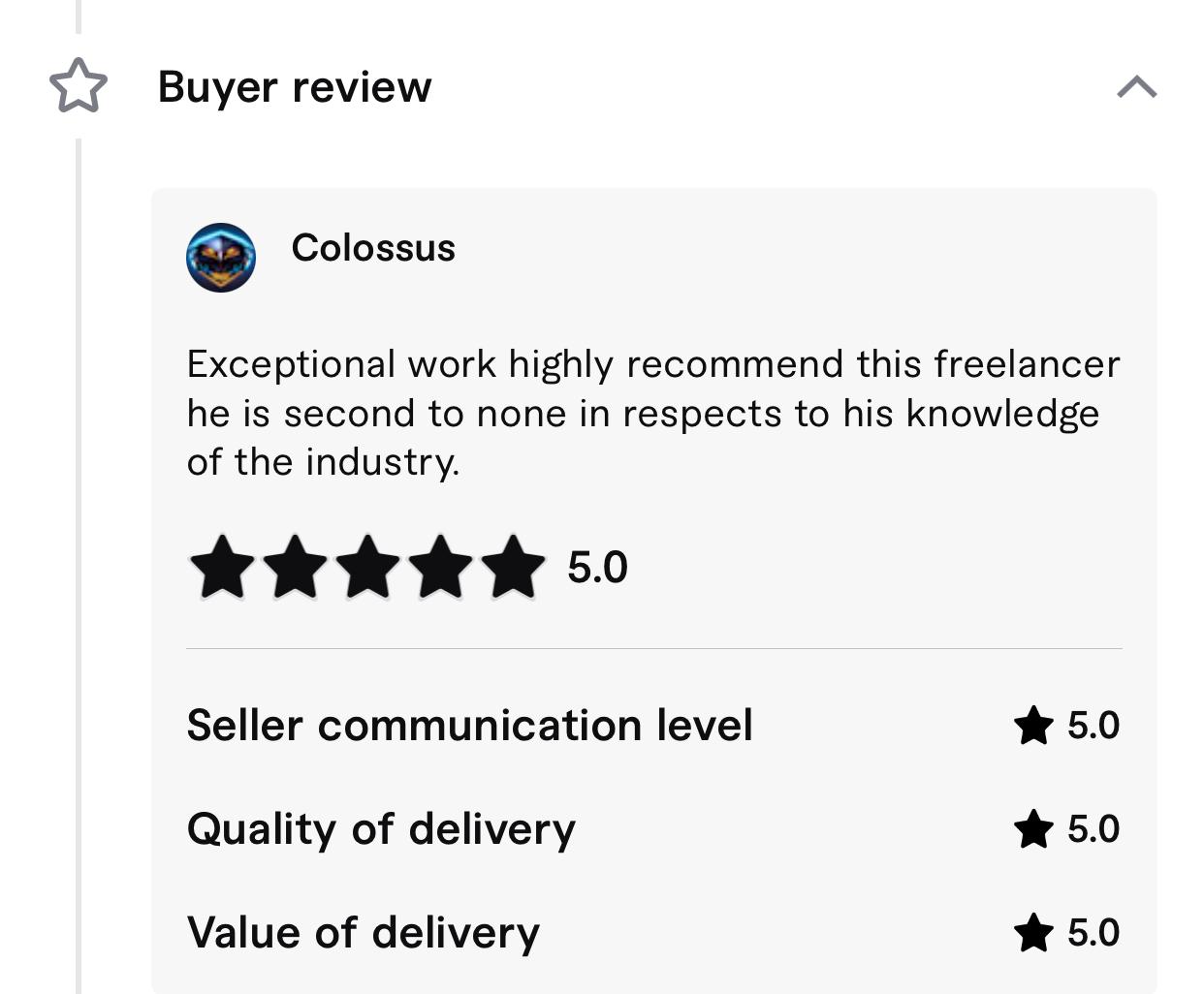 Client Review 1